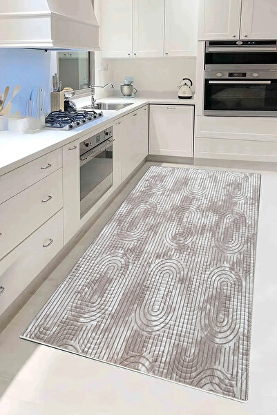 Loseppa Home Yıkanabilir Leke Tutmaz Kaymaz Bohem Kesme Kabartmalı Salon Kori...