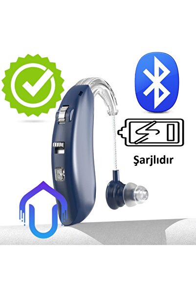 urfakent bilişim ve medya danışmanlık BTE Kulak Arkası Şarjlı Ses Yükseltici – Akıllı Gürültü Azaltma Teknolojili Tip1 Bluetooth Ve Şarjlı