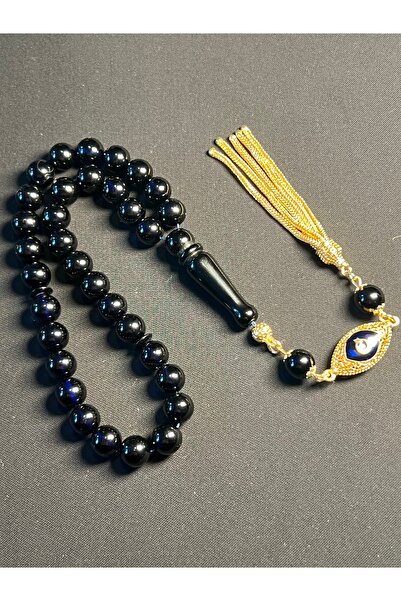 Erbab i Kehribar سبحة كهرمان الكاريبي المعتمدة - تصميم شرابة فضية