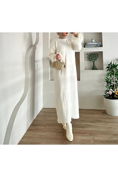 MERETTO By Akıl Rochie cu mâneci bufante