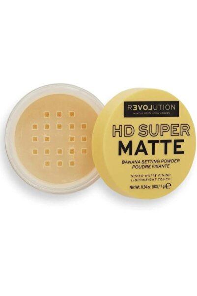 Relove by Revolution Relove HD Super Matte Banana Makeup Setting Powder