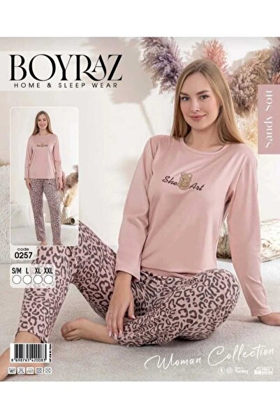 ELATOPTAN Boyraz 0260 Women's Long Sleeve Pajama Set
