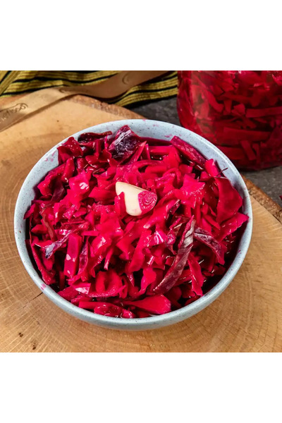 Bahçem Antep Usulü Kırmızı Lahana Turşusu 2000 cc Bidon