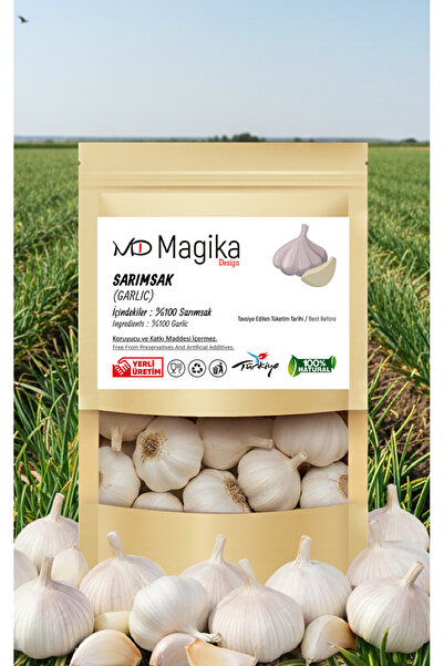 Magika Design Sarımsak 1 KG - Taze Hasat - Yerli Üretim - %100 Doğal, %100 Ta...