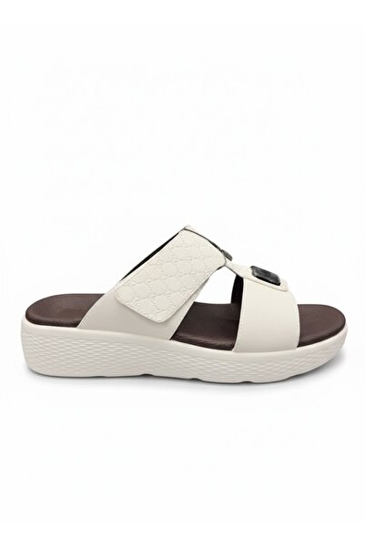 KADY Stylish white Gulf-style medical shoes