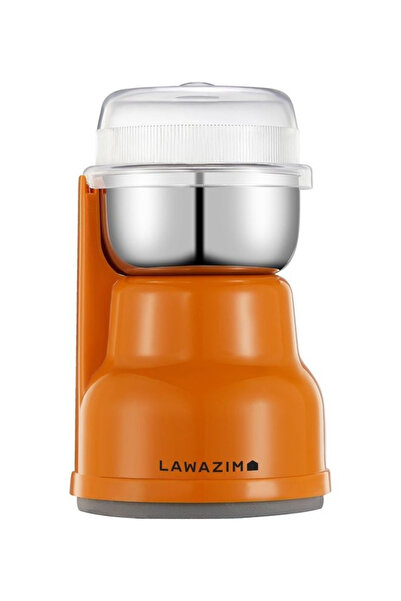 Lawazim Coffee grinder accessories, 250 watts, orange color - K50034