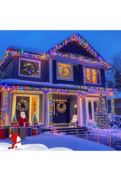 APF Christmas Linear Installation 50 m Per Roll – Multicolor, 8 Light Effects, IP44, Indoor/Outdoor