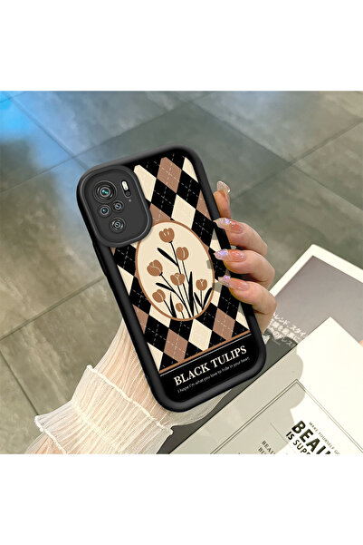 Hontinga حافظة هاتف من السيليكون الناعم متوافقة مع نمط الإطار Xiaomi Poco M5S...