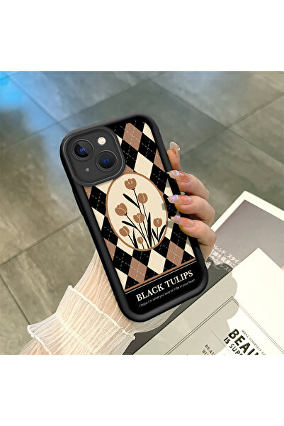 Hontinga حافظة هاتف من السيليكون الناعم متوافقة مع نمط الإطار iPhone 14 ومضاد...