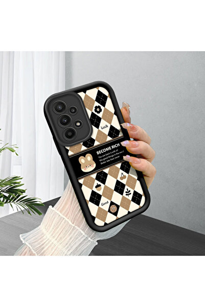 Hontinga حافظة هاتف من السيليكون الناعم متوافقة مع نمط الإطار لهاتف سامسونج ج...