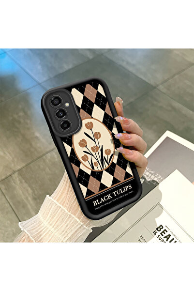 Hontinga حافظة هاتف من السيليكون الناعم متوافقة مع نمط الإطار لهاتف سامسونج ج...