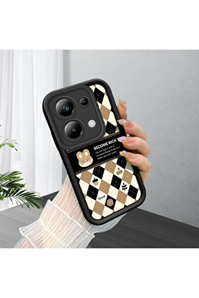 Hontinga حافظة هاتف من السيليكون الناعم متوافقة مع نمط الإطار Xiaomi Poco M6 ...