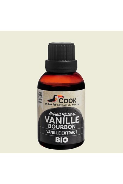 COOK Extract de vanilie de Bourbon bio 40ml
