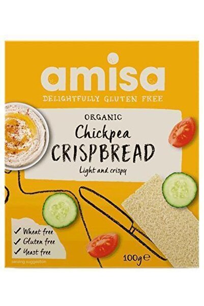 Amisa Crispbread (painici) cu naut fara gluten bio 100g