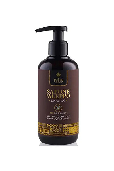 isha Sapun de alep lichid cu 25% ulei de dafin, 500ml,