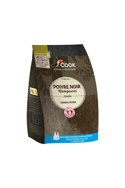 COOK Ground black pepper, organic, 150g,