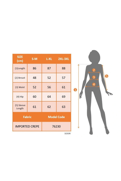 nedo7 Women's Long Sleeve Round Neck Mini Imported Crepe Dress