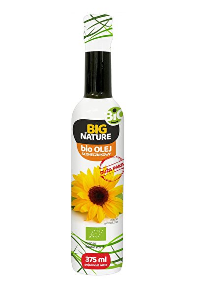 Big Nature Βιολογικό ηλιέλαιο 375 ml ψυχρής έκθλιψης