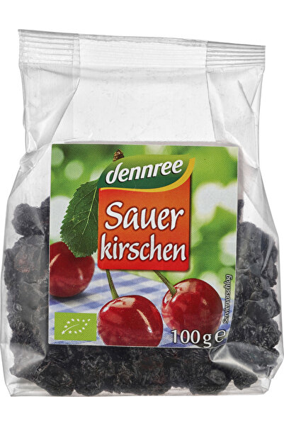 Dennree Visine uscate fara samburi bio 100g