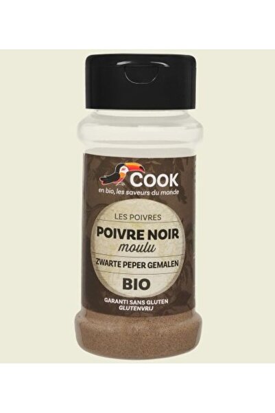 COOK Organic ground black pepper 45g