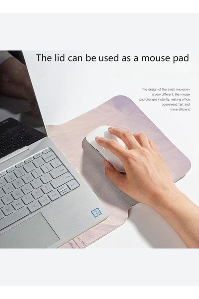 APERIS Laptop 15/14/13 Sleeve Case, PU leather, mouse pad included, water resistant, for MacBook and Other