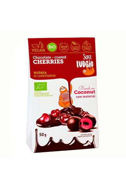 Me Gusto Visine invelite in ciocolata 50g Super Fudgio