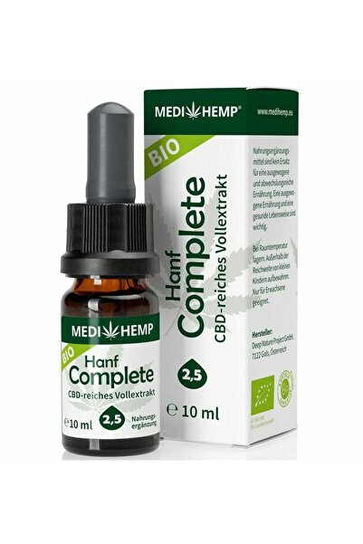 MediHemp Hemp Complete 2,5% CBD bio, 10ml