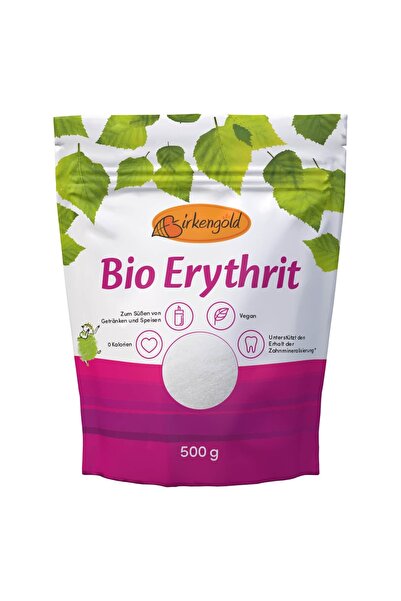 Birkengold Erythritol indulcitor, bio, 500g,