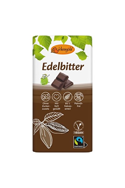 Birkengold Ciocolata neagra 85% cacao, 100g,