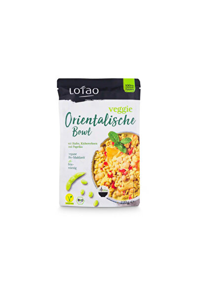 LOTAO Naut cu ovaz si ardei gras, bio, 220g,