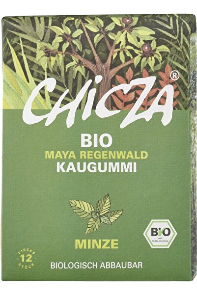 Chicza Guma de mestecat cu menta bio 30g
