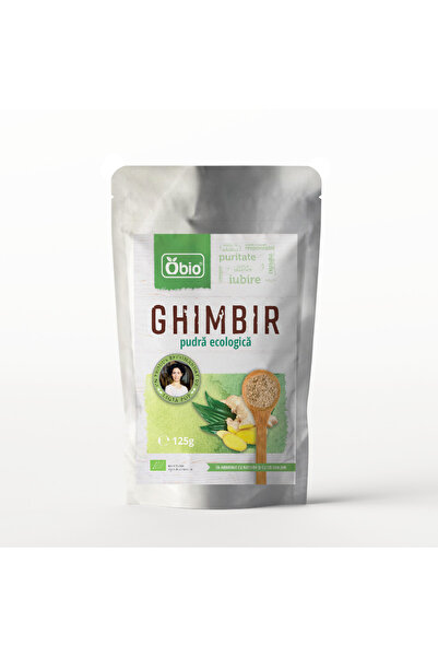 OBİO Ghimbir pudra bio, 125g,