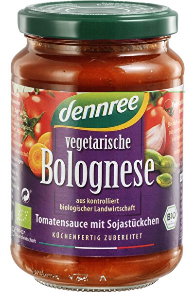 Dennree Sos de rosii Bolognese bio 350g