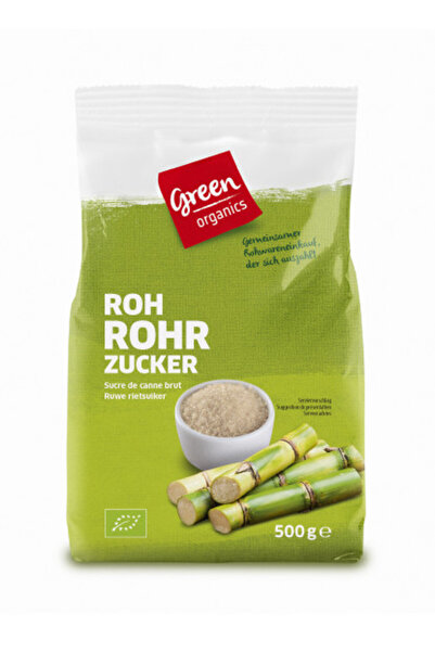 Green Organics Βιολογική ακατέργαστη ζάχαρη 500g (GreenOrganics)