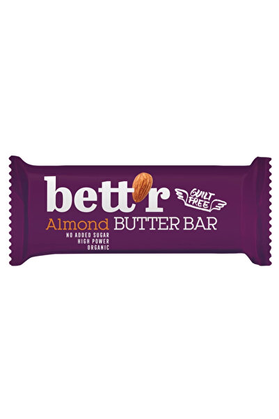 BETTR Μπάρα κρέμας αμυγδάλου, βιολογική, 30 γρ.