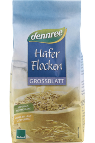 Dennree Fulgi de ovaz mari bio 500g