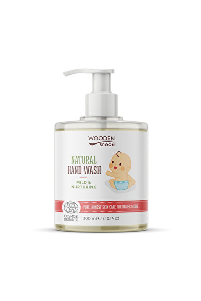 Wooden Spoon Sapun lichid maini pentru copii si bebelusi, bio, 300ml,