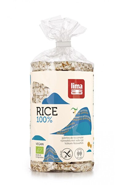 Lima Rondele de orez expandat cu sare 100g