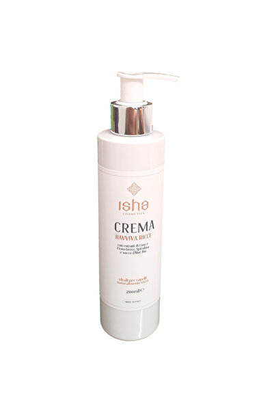 isha Αναζωογονητική κρέμα για σγουρά μαλλιά, 200ml