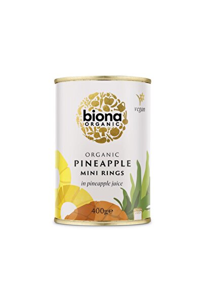 biona Rondele mini de ananas in suc de ananas 400g