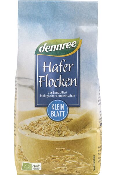 Dennree Fulgi de ovaz fini bio 500g