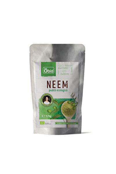 OBİO Neem pulbere bio, 125g,