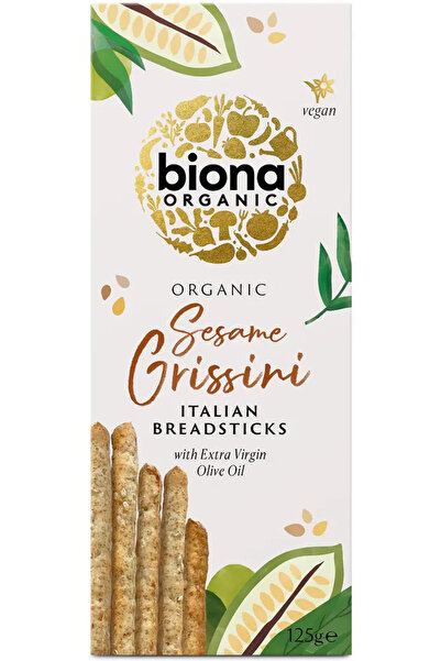 biona Grisine cu susan si ulei de masline bio 125g