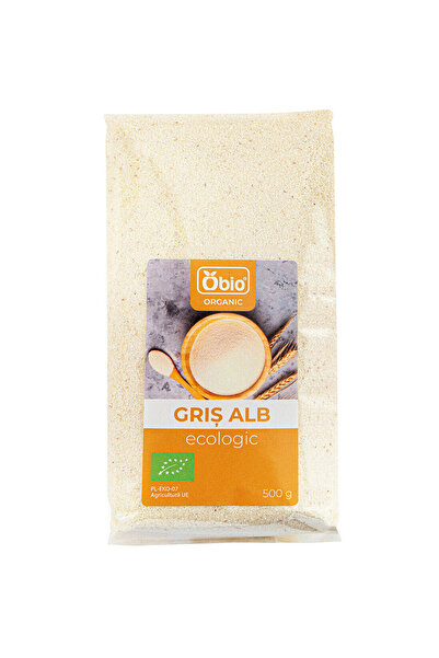 OBİO Gris alb, bio, 500g,