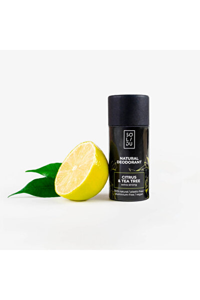 Solidu Deodorant with citrus and tea tree oil, 55g,
