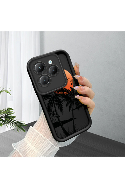 Hontinga حافظة هاتف من السيليكون الناعم متوافقة مع هاتف Infinix Hot 40/40 Pro