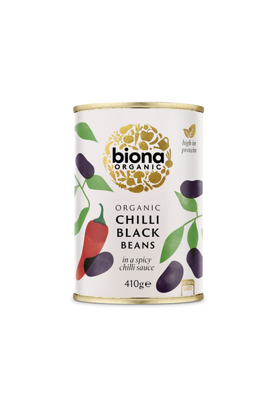 biona Fasole neagra in sos chilli 410g