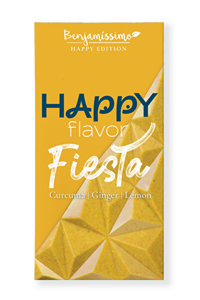 Benjamissimo Ciocolata cu turmeric si ghimbir bio, 60g,