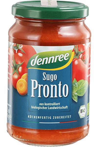 Dennree Σάλτσα ντομάτας Sugo Pronto βιολογική 340γρ