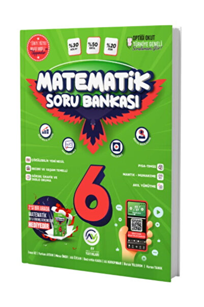 Efsane Yayınları 6.Sınıf Av Yay. Matematik Soru Bankası / Kolaydan Zora - Vid...